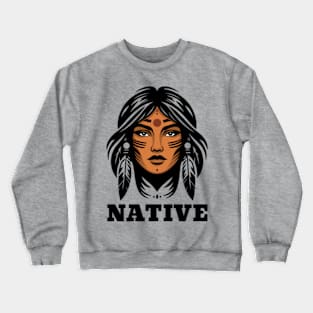 Native American Day Crewneck Sweatshirt